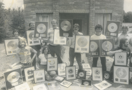 The Swampers at Muscle Shoals Sound Studio in MUSCLE SHOALS, a Magnolia Pictures release. Photo courtesy of Magnolia Pictures. 